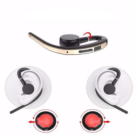 Handsfree Bluetooth Headsets With Mic Voice Control