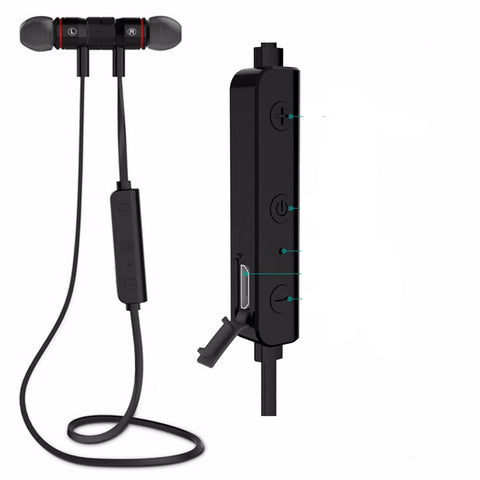 Microphone Sweatproof Stereo Bluetooth Headset