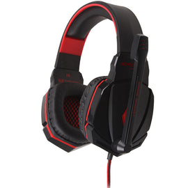 Pro Gaming Headphones with Microphone LED Light