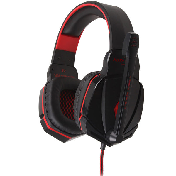 Pro Gaming Headphones with Microphone LED Light