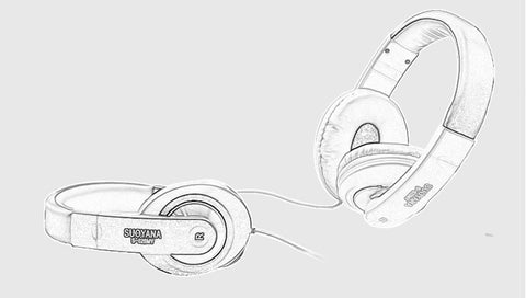 Hot Selling Pink Stereo Headphone