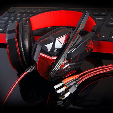 Glowing Headset LED Light with Microphone