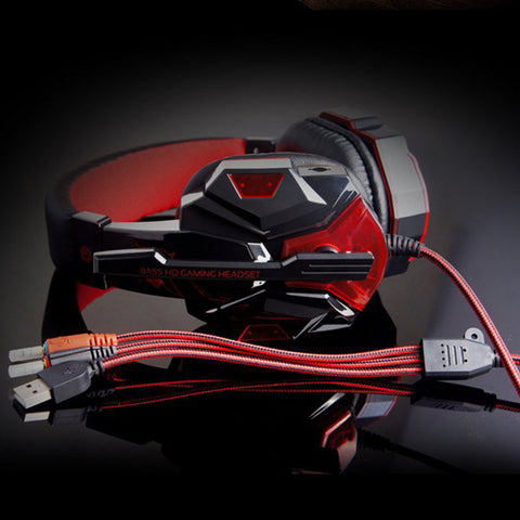 Glowing Headset LED Light with Microphone