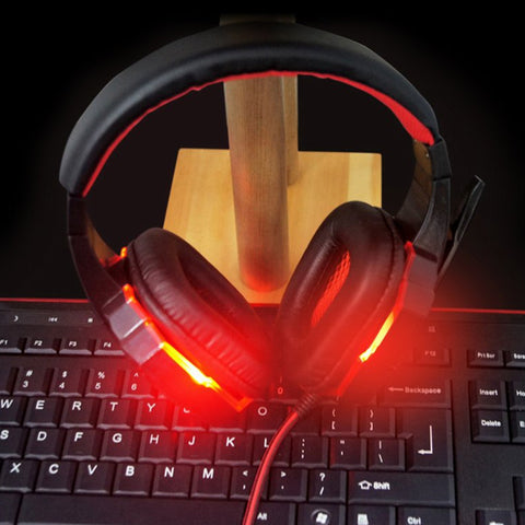 Glowing Headset LED Light with Microphone